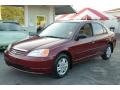 Radiant Ruby Pearl - Civic LX Sedan Photo No. 9