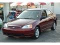 Radiant Ruby Pearl - Civic LX Sedan Photo No. 25