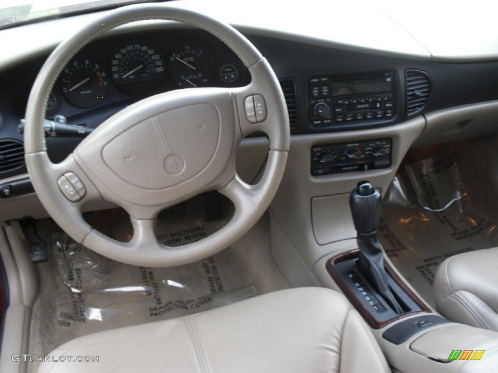 1998 Buick Regal LS Taupe Steering Wheel Photo #54711772