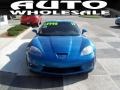 2011 Jetstream Blue Tintcoat Metallic Chevrolet Corvette Grand Sport Coupe  photo #2