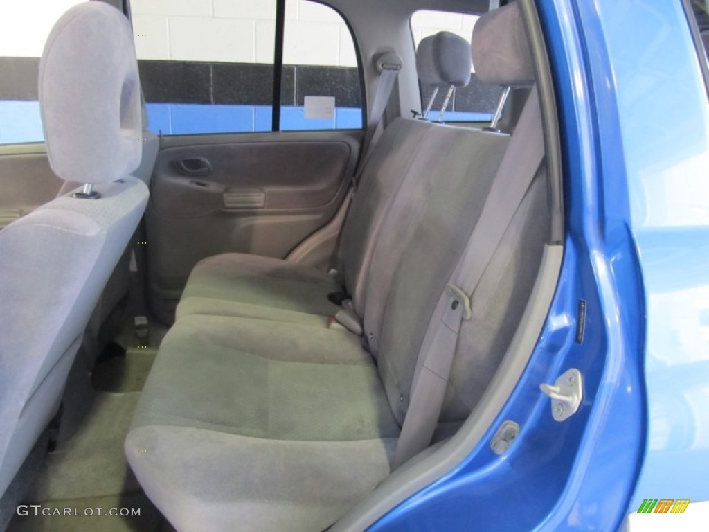 Gray Interior 2005 Suzuki Grand Vitara LX 4WD Photo #54712604