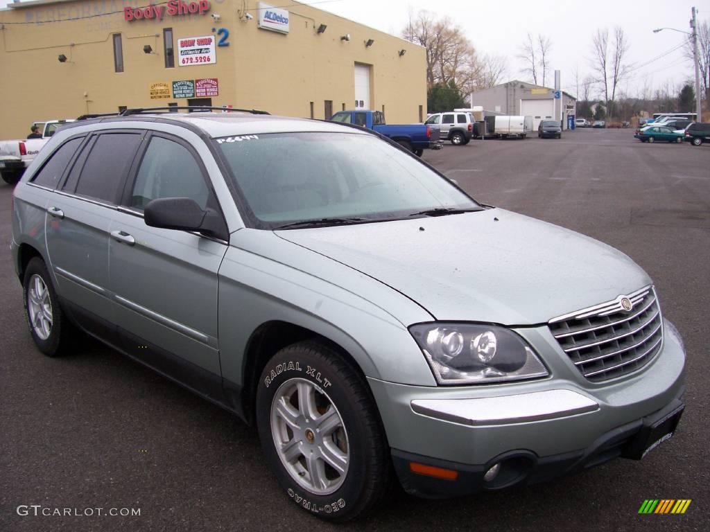 2004 Pacifica  - Bright Silver Metallic / Dark Slate Gray photo #14