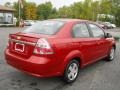 2010 Sport Red Chevrolet Aveo LT Sedan  photo #2