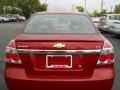 2010 Sport Red Chevrolet Aveo LT Sedan  photo #12