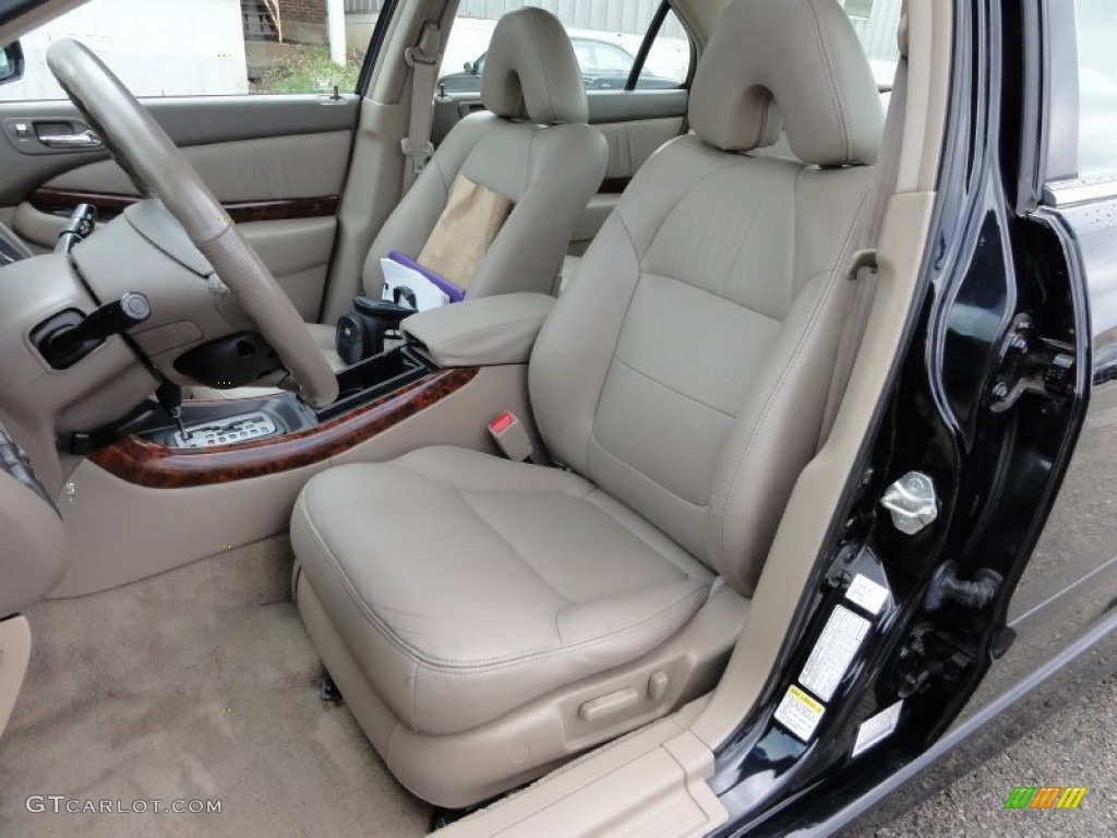 Parchment Interior 2002 Acura TL 3.2 Type S Photo #54714284