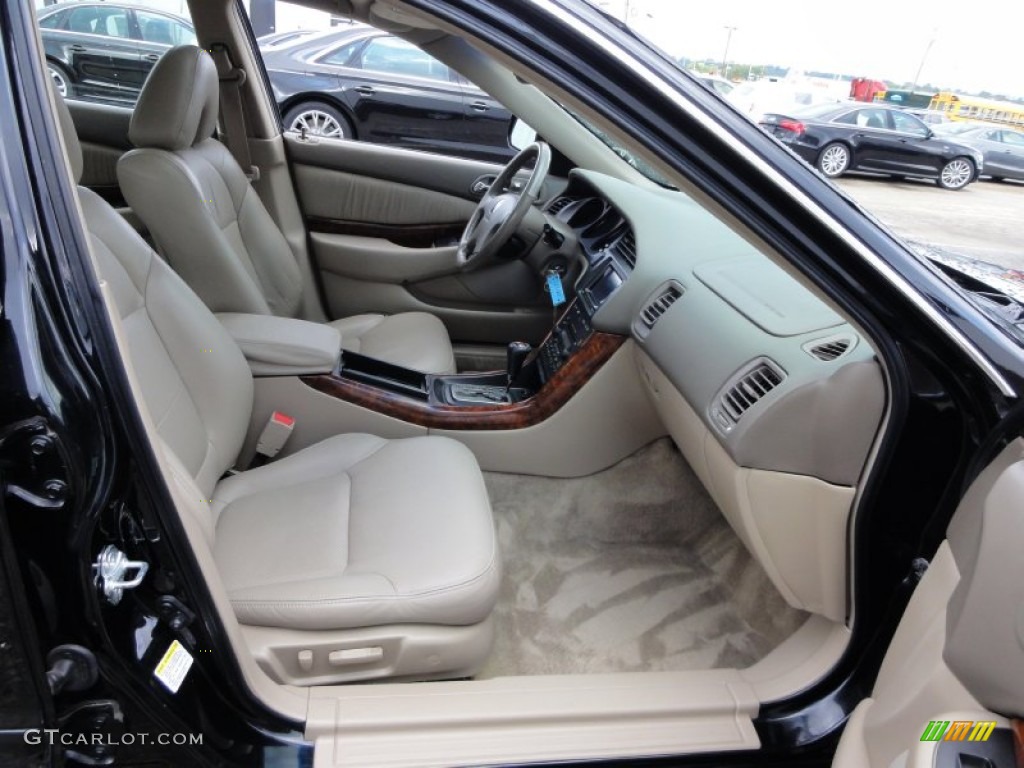 Parchment Interior 2002 Acura TL 3.2 Type S Photo #54714314