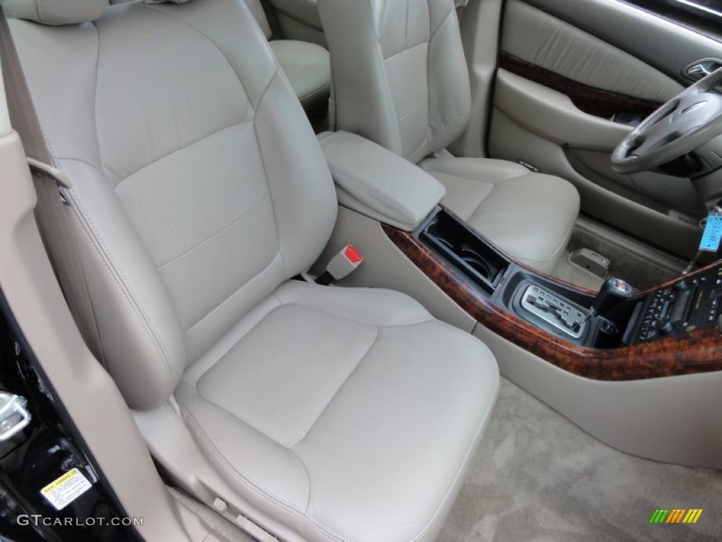 Parchment Interior 2002 Acura TL 3.2 Type S Photo #54714328