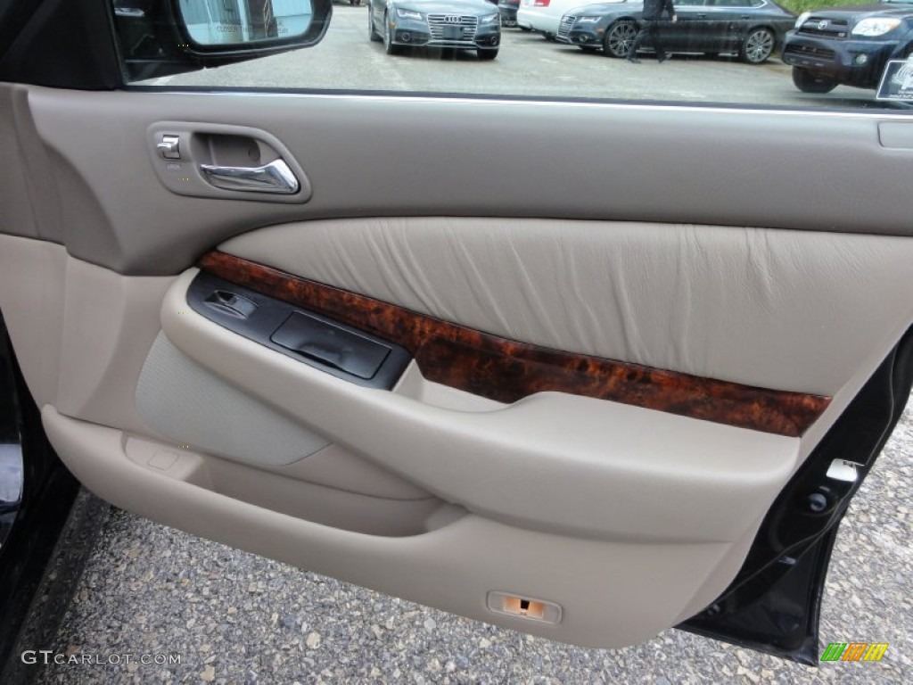 2002 Acura TL 3.2 Type S Parchment Door Panel Photo #54714353