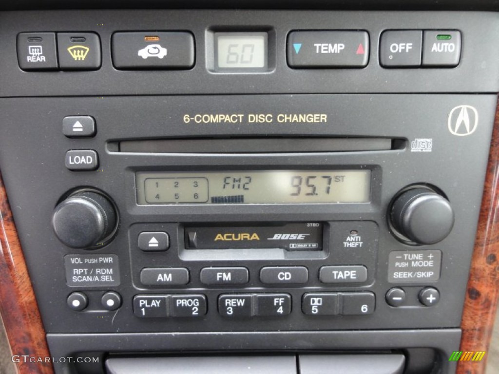 2002 Acura TL 3.2 Type S Audio System Photos