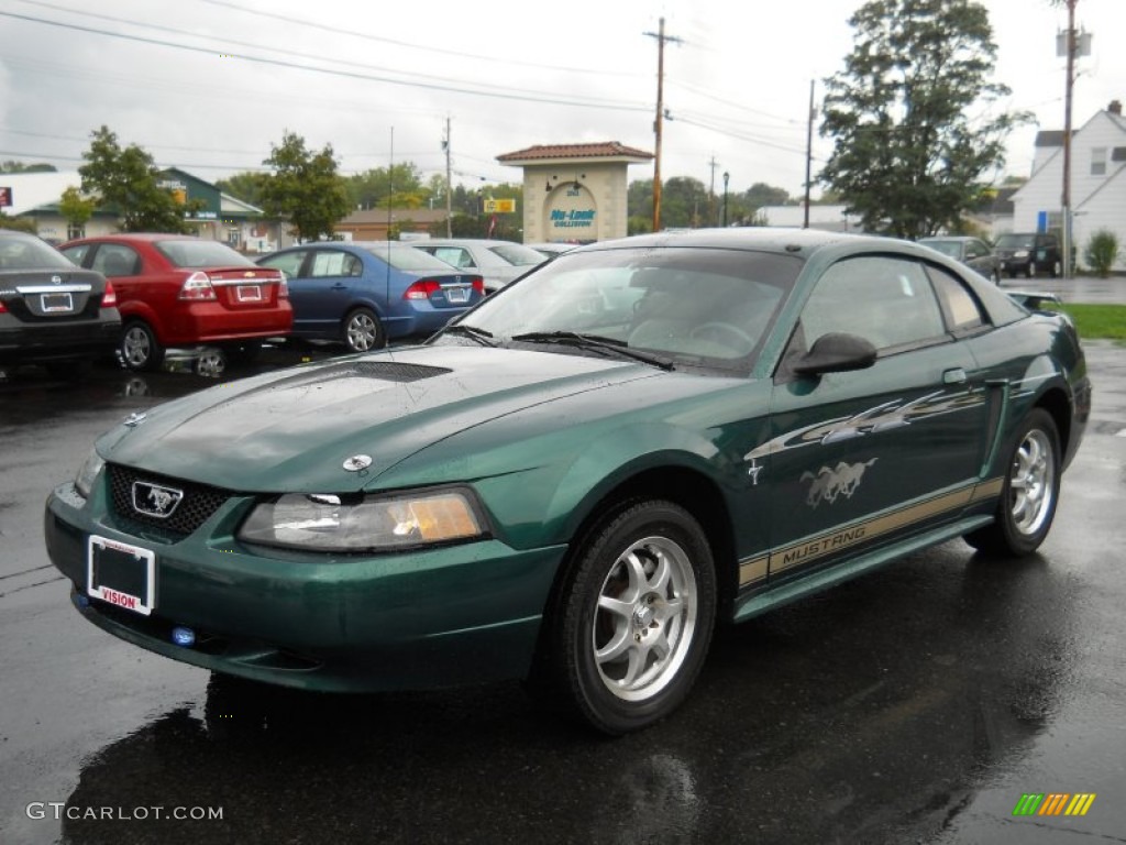 Tropic Green Metallic Ford Mustang