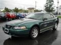 2002 Tropic Green Metallic Ford Mustang V6 Coupe  photo #1
