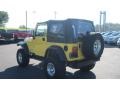 2006 Solar Yellow Jeep Wrangler Sport 4x4  photo #3