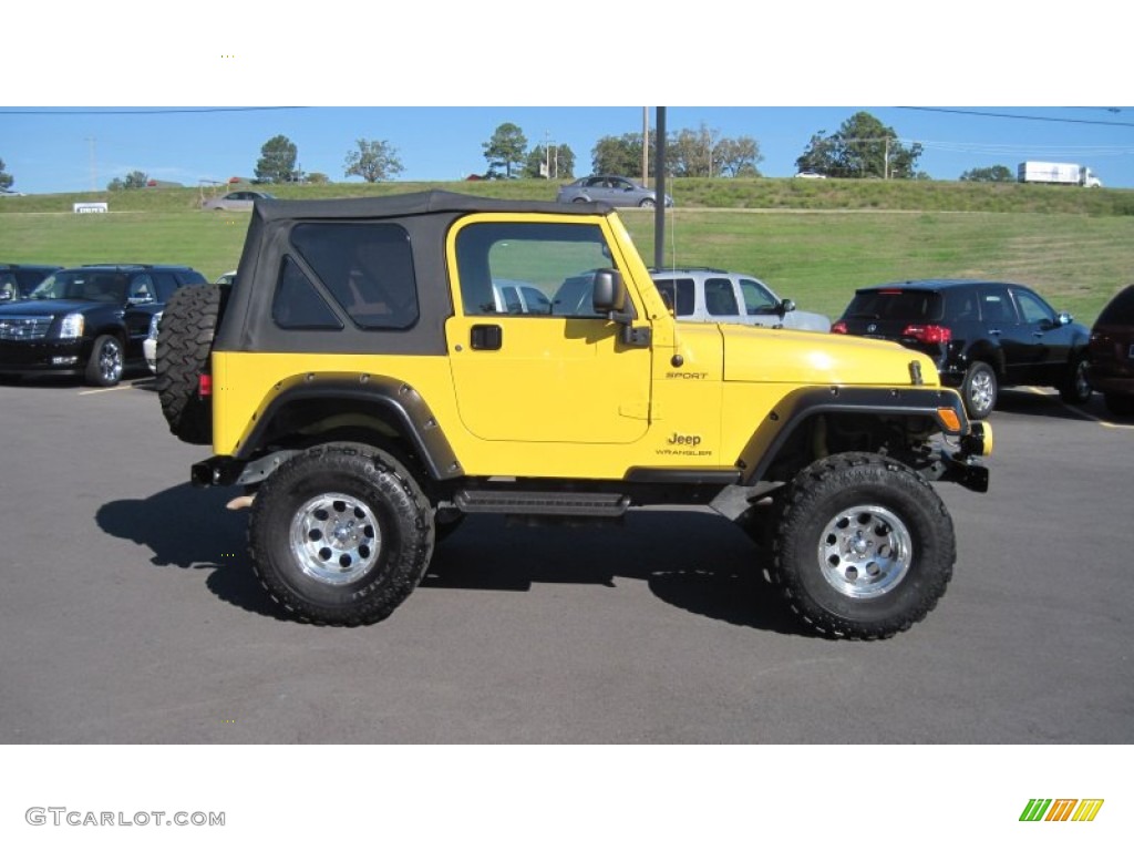 2006 Jeep Wrangler Sport 4x4 Custom Wheels Photo #54714757