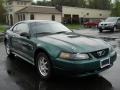 2002 Tropic Green Metallic Ford Mustang V6 Coupe  photo #17