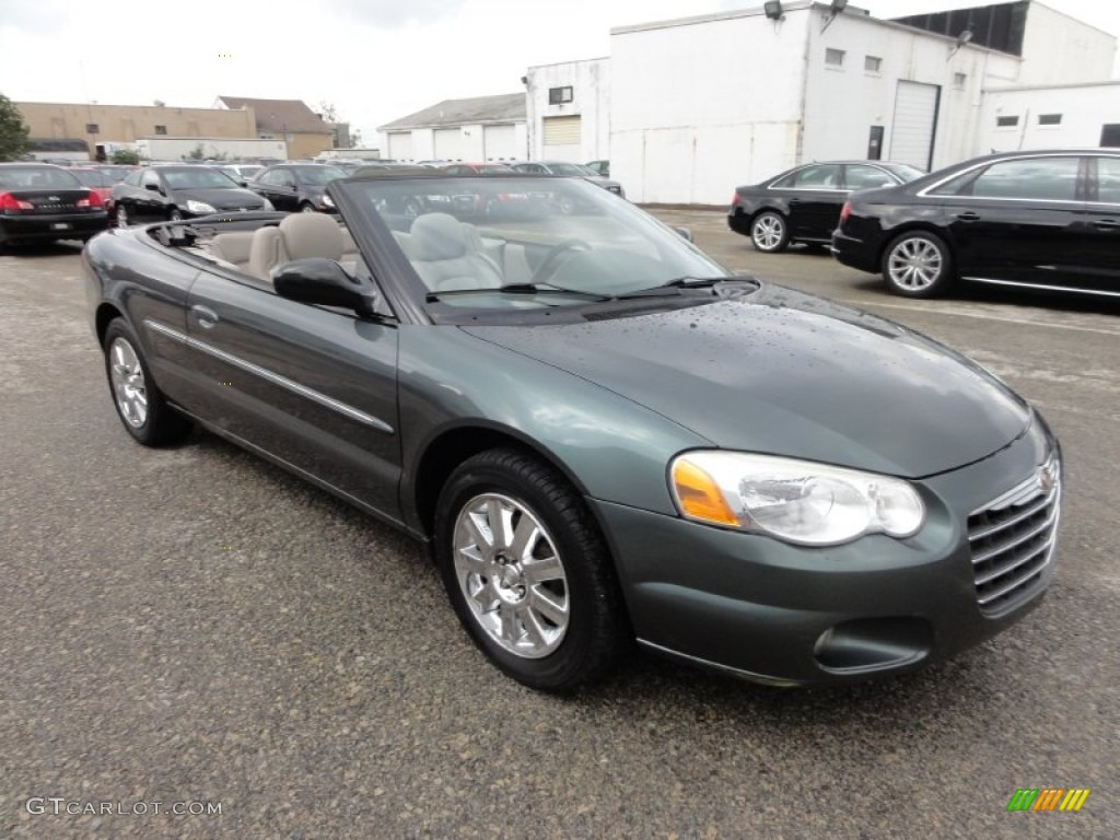 2004 Sebring Limited Convertible - Onyx Green Pearl / Taupe photo #4