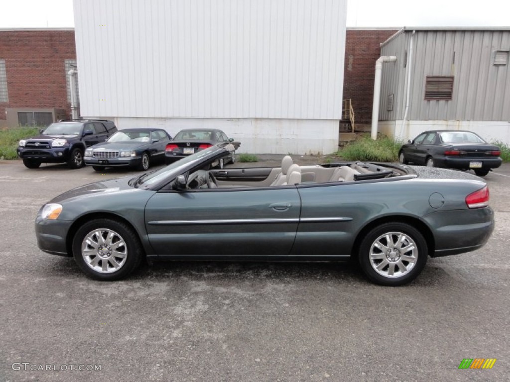 2004 Sebring Limited Convertible - Onyx Green Pearl / Taupe photo #11