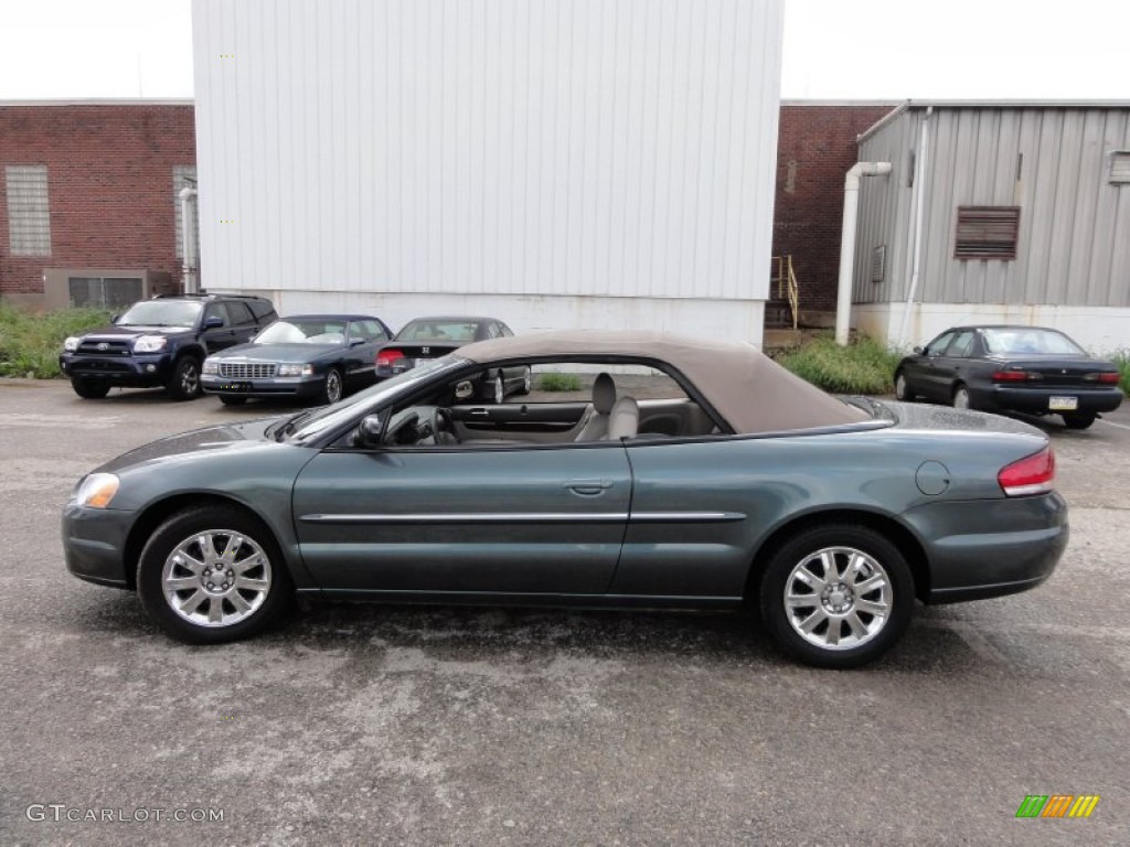 2004 Sebring Limited Convertible - Onyx Green Pearl / Taupe photo #52