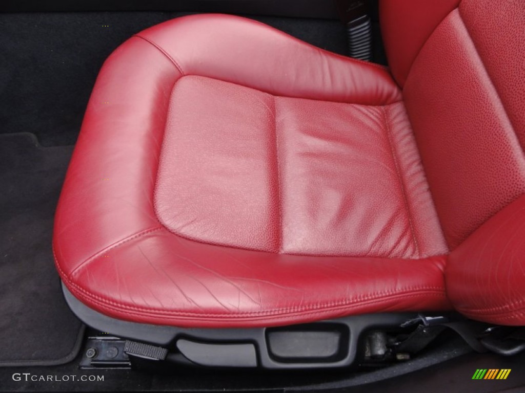 Red Interior 1998 BMW Z3 2.8 Roadster Photo #54715711