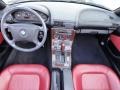 1998 BMW Z3 Red Interior Dashboard Photo