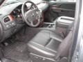Ebony 2011 Chevrolet Silverado 2500HD LTZ Crew Cab 4x4 Interior Color
