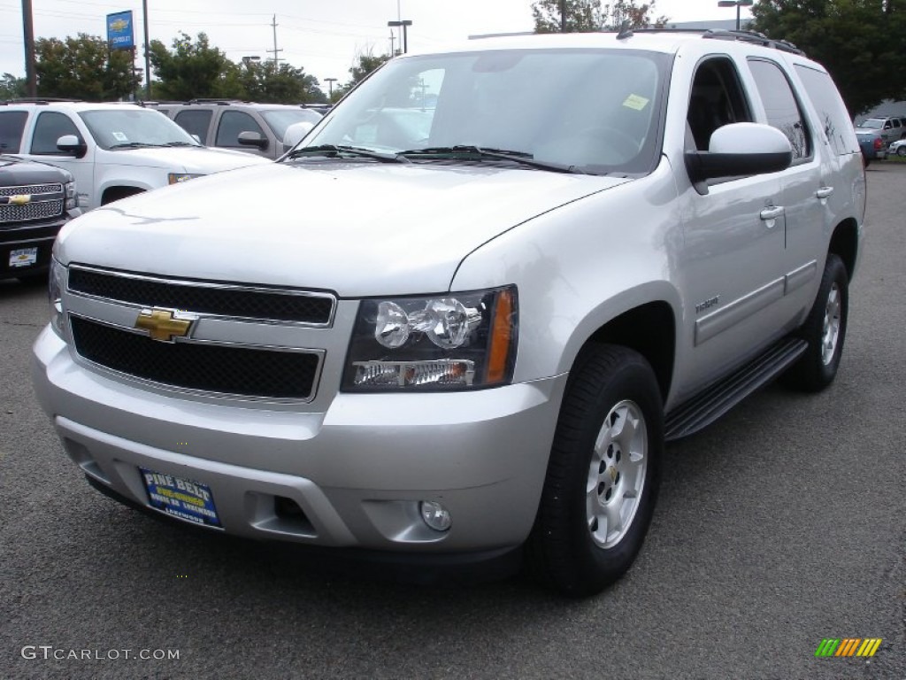 2011 Tahoe LT 4x4 - Sheer Silver Metallic / Ebony photo #1