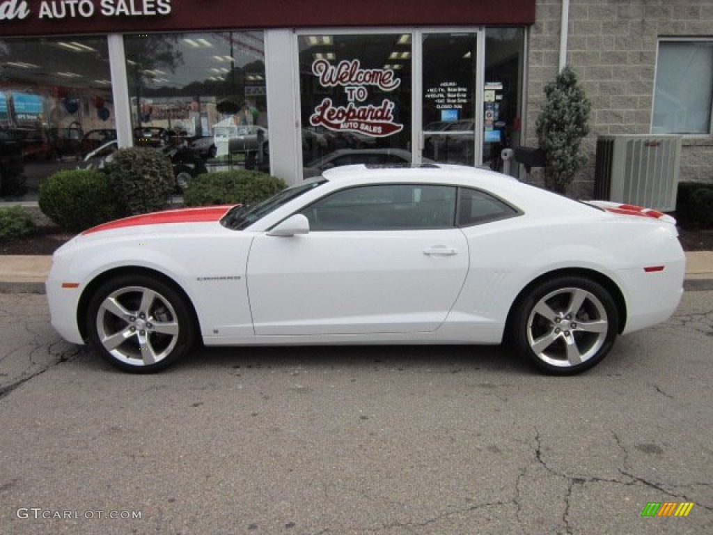 2010 Camaro LT/RS Coupe - Summit White / Black photo #2