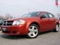 2008 Sunburst Orange Pearl Dodge Avenger SXT  photo #1