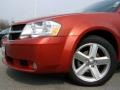 2008 Sunburst Orange Pearl Dodge Avenger SXT  photo #2