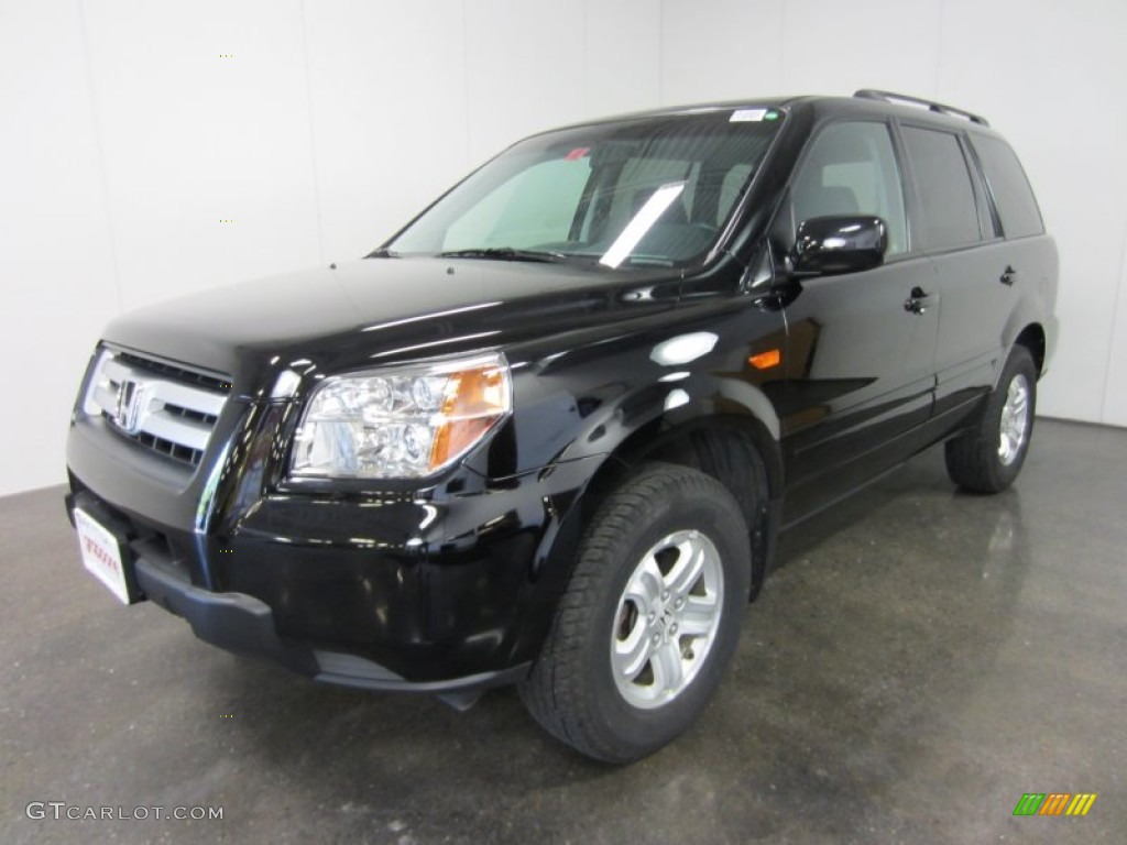2008 Pilot Value Package 4WD - Formal Black / Gray photo #1