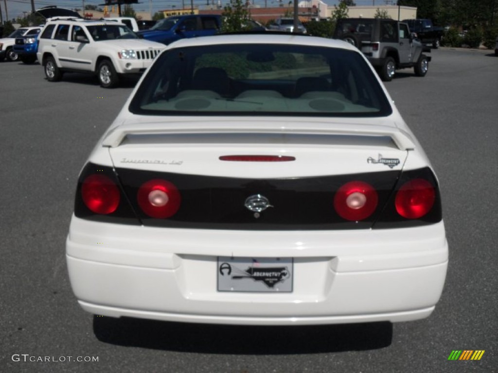 2004 Impala LS - White / Medium Gray photo #3