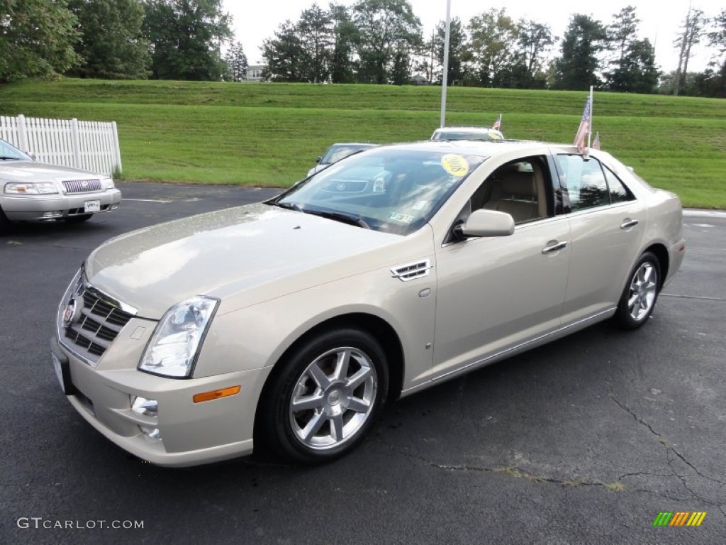 Gold Mist 2008 Cadillac STS 4 V6 AWD Exterior Photo #54718324