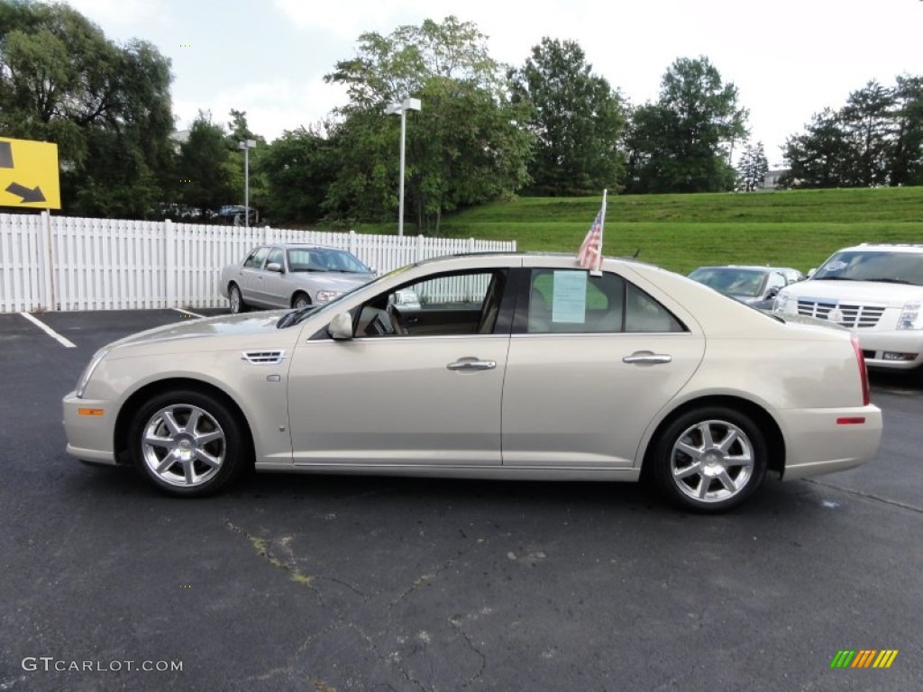 Gold Mist 2008 Cadillac STS 4 V6 AWD Exterior Photo #54718401
