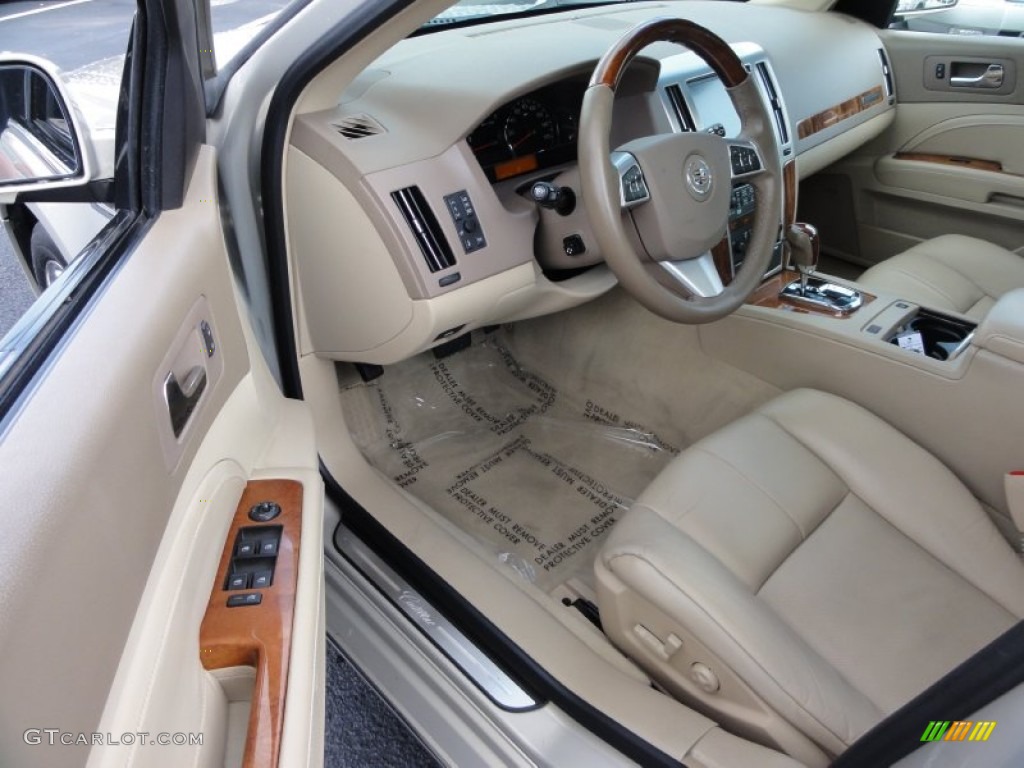 Cashmere Interior 2008 Cadillac STS 4 V6 AWD Photo #54718420