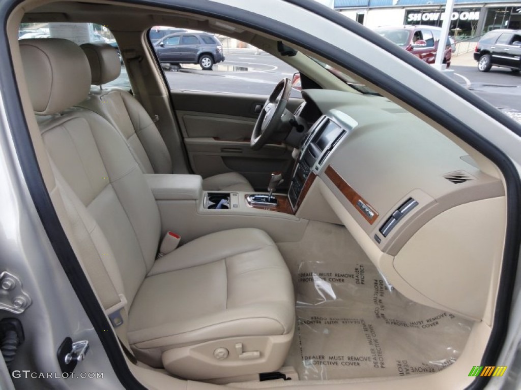Cashmere Interior 2008 Cadillac STS 4 V6 AWD Photo #54718482