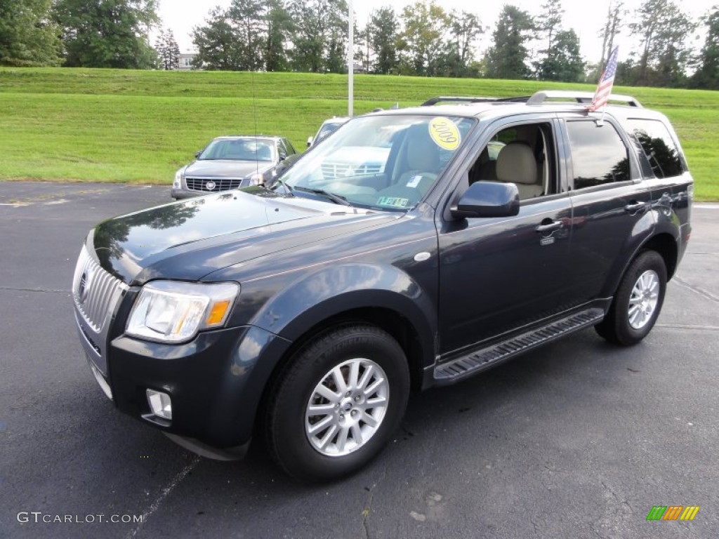 Black Pearl Slate Metallic 2009 Mercury Mariner V6 Premier 4WD Exterior Photo #54718666