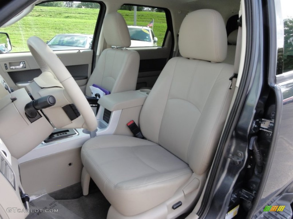Stone Interior 2009 Mercury Mariner V6 Premier 4WD Photo #54718808