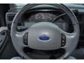 Medium Flint 2003 Ford F350 Super Duty Lariat SuperCab 4x4 Dually Steering Wheel