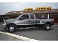 Dark Shadow Grey Metallic - F350 Super Duty Lariat SuperCab 4x4 Dually Photo No. 34