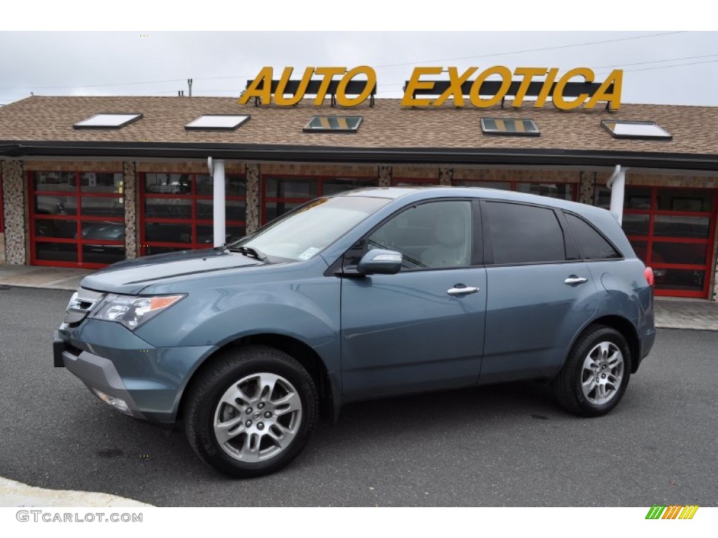 Steel Blue Metallic Acura MDX