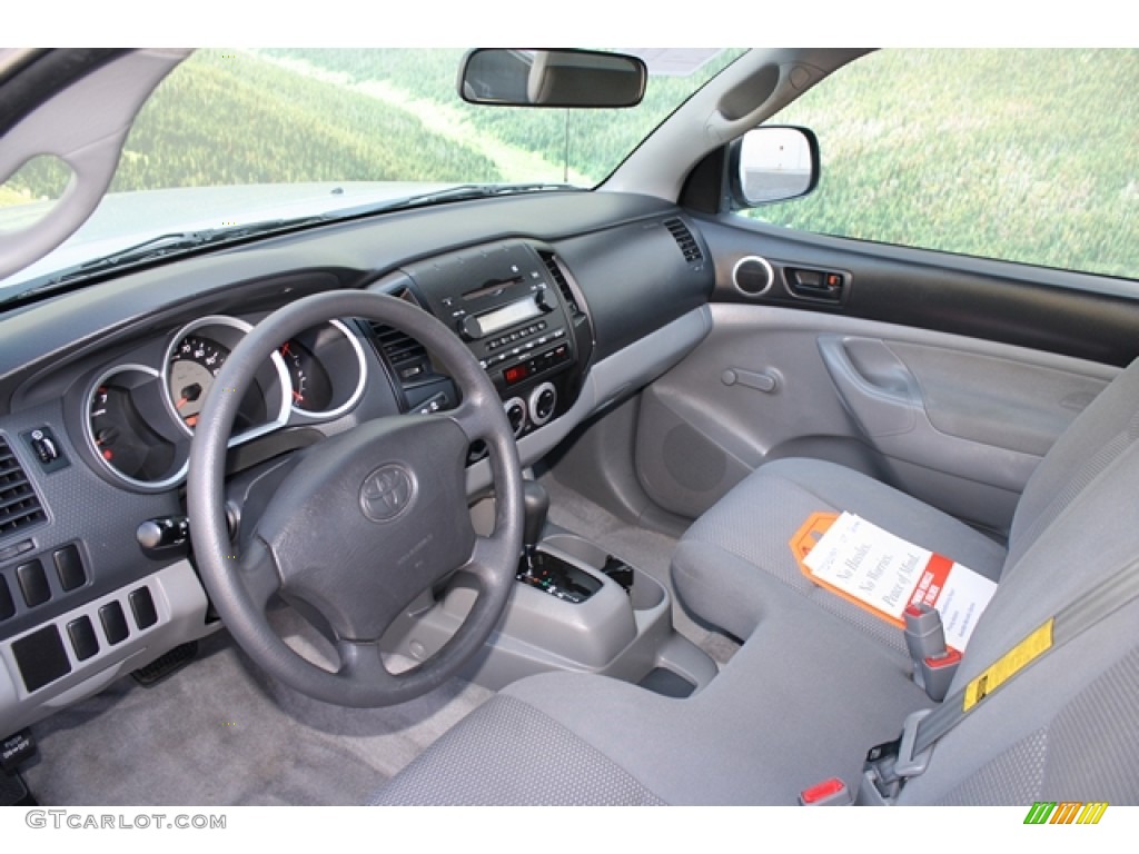 2007 Tacoma Regular Cab - Silver Streak Mica / Graphite Gray photo #3