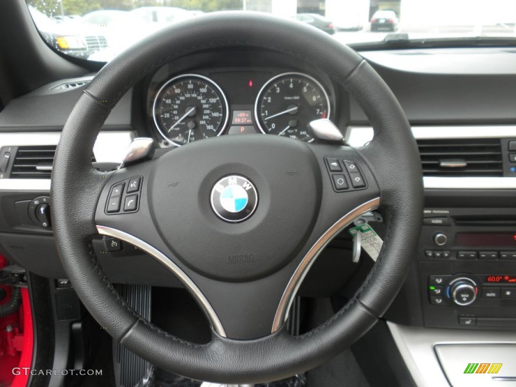 2008 3 Series 335i Convertible - Crimson Red / Saddle Brown/Black photo #14