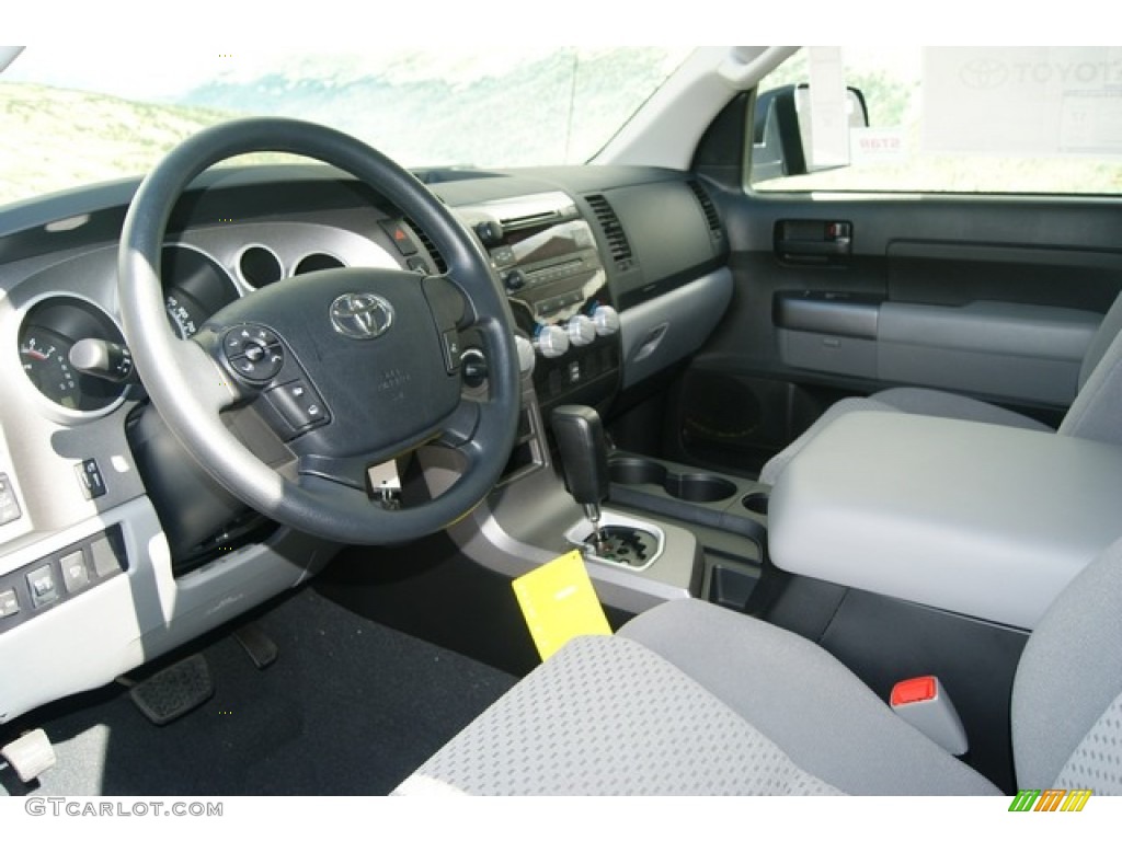 Graphite Interior 2012 Toyota Tundra TRD Double Cab 4x4 Photo #54721252