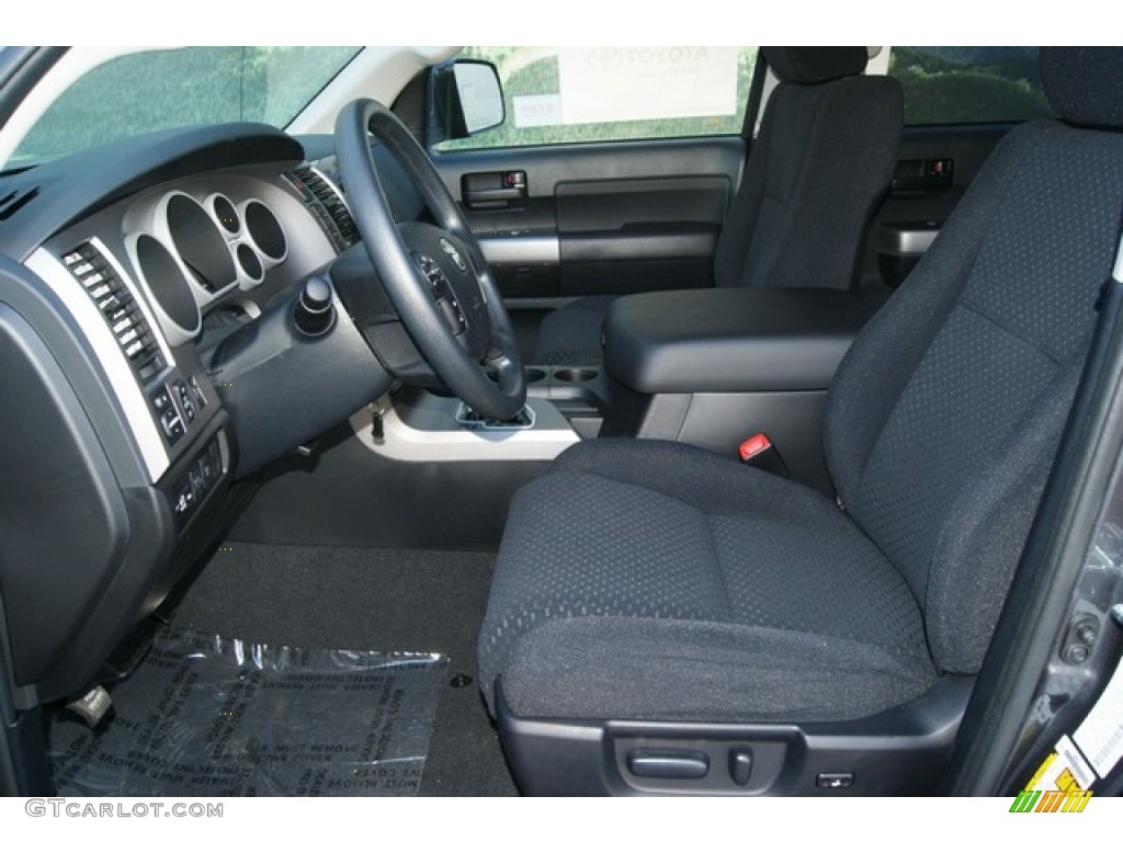 Black Interior 2012 Toyota Tundra SR5 TRD CrewMax 4x4 Photo #54721372