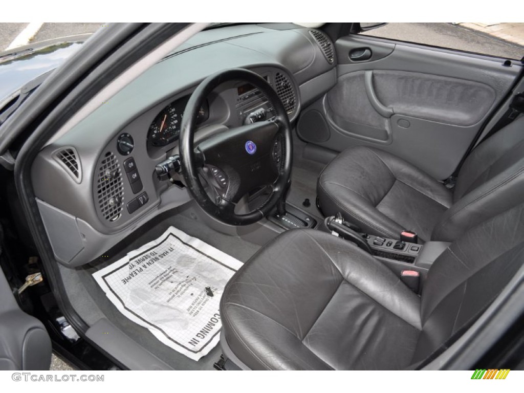 Medium Gray Interior 1999 Saab 9-3 Sedan Photo #54722435