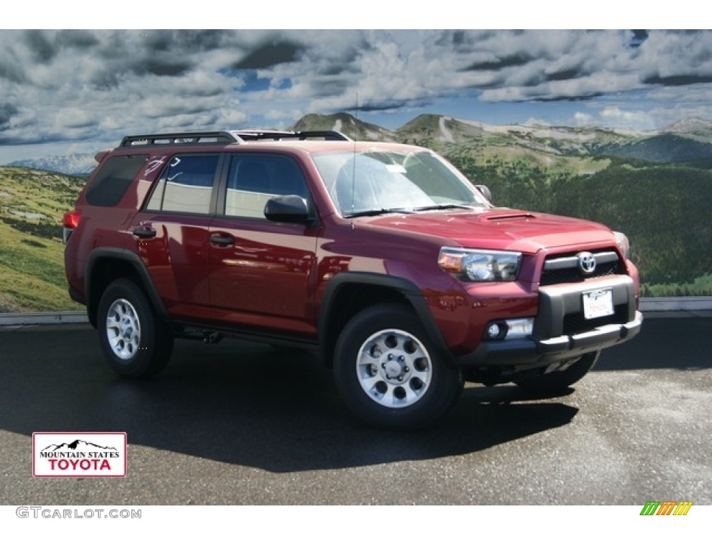 2011 4Runner Trail 4x4 - Salsa Red Pearl / Graphite photo #1