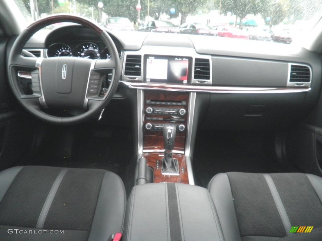 2012 Lincoln MKZ AWD Dark Charcoal Dashboard Photo #54723178