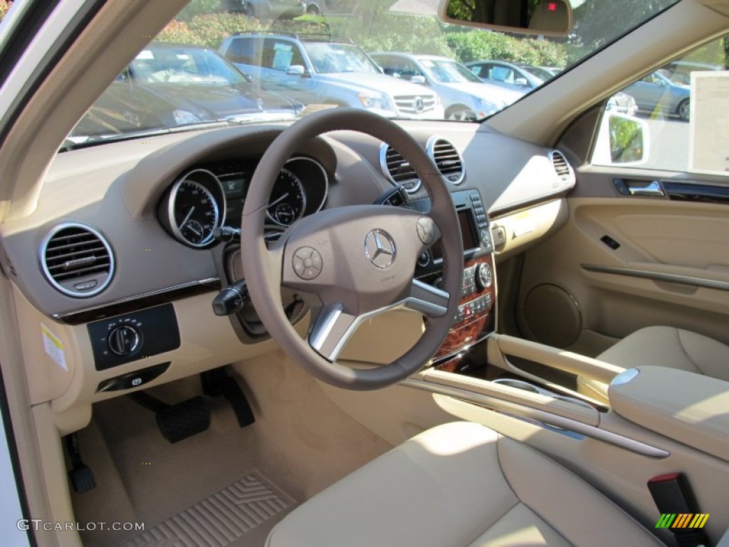 Cashmere Interior 2012 Mercedes-Benz GL 450 4Matic Photo #54723451