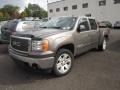 Front 3/4 View of 2008 Sierra 1500 SLE Crew Cab