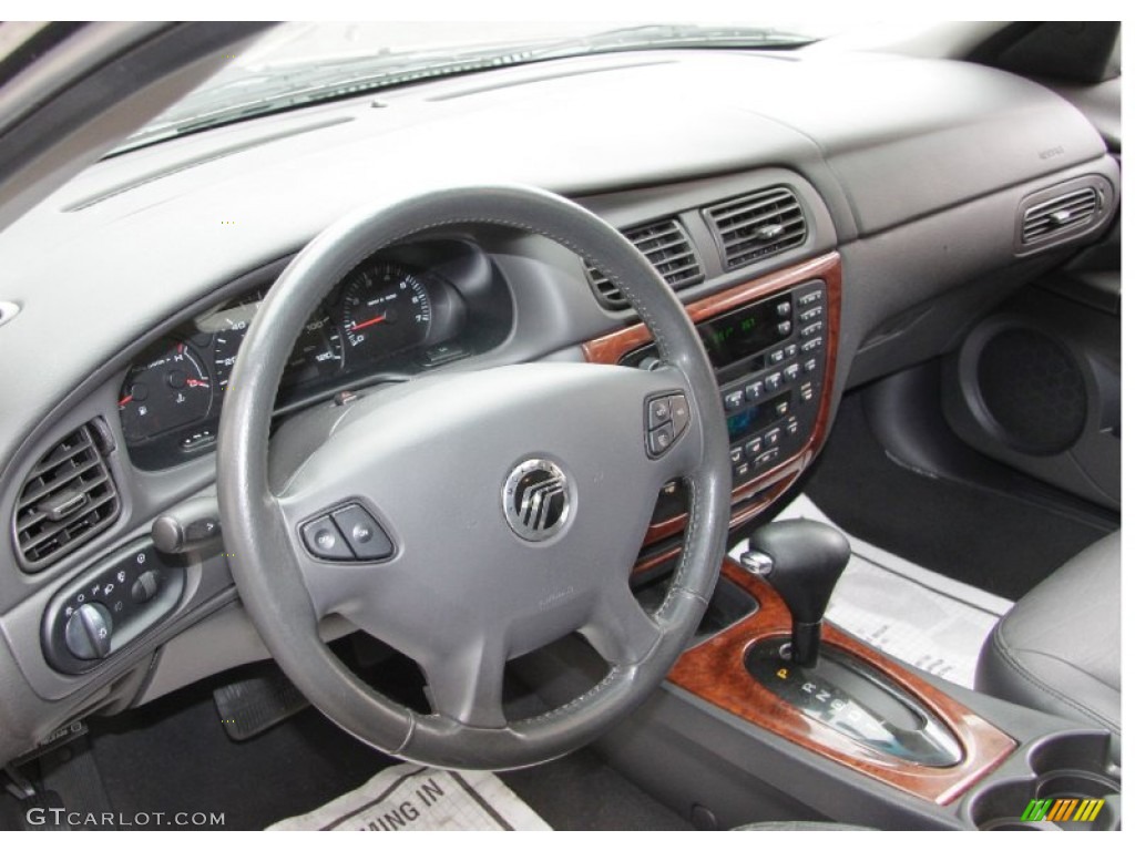 2003 Mercury Sable LS Premium Sedan Dark Charcoal Dashboard Photo #54725173