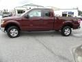 2010 Royal Red Metallic Ford F150 XLT SuperCab 4x4  photo #2